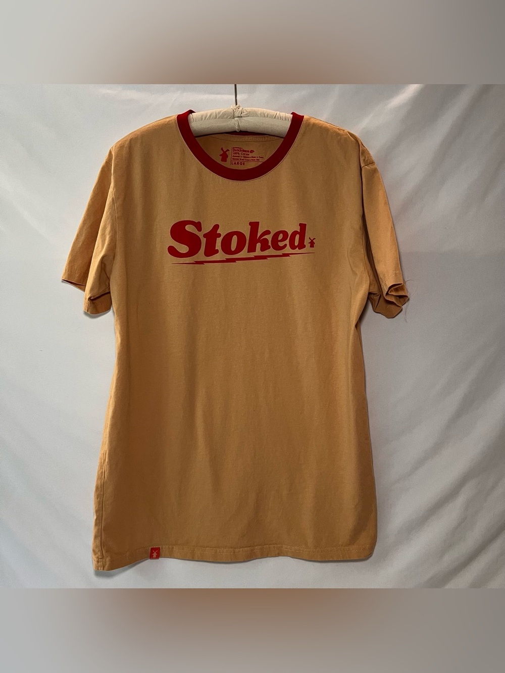 Dutch Bros “Stoked” tshirt - size large